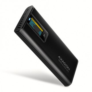 EEM2-SD2B Obudowa zewnętrzna aluminiowa bezśrubowa USB-A/C 3.2 Gen2 M.2 NVMe/SATA wyświetlacz LED, czarny