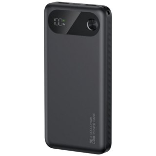 Powerbank PB80 10000mAh 20W PD 2xUSB-A + USB-C czarny
