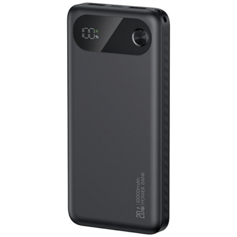 Powerbank PB80 10000mAh 20W PD 2xUSB-A + USB-C czarny