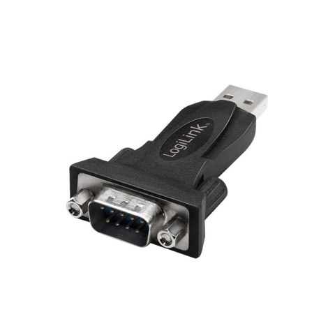 Adapter USB2.0 A/M do DB9/M (RS232) Win 11 LogiLink