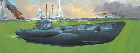 Model plastikowy Niemiecka łódź podwodna typ VII C/41 1/72