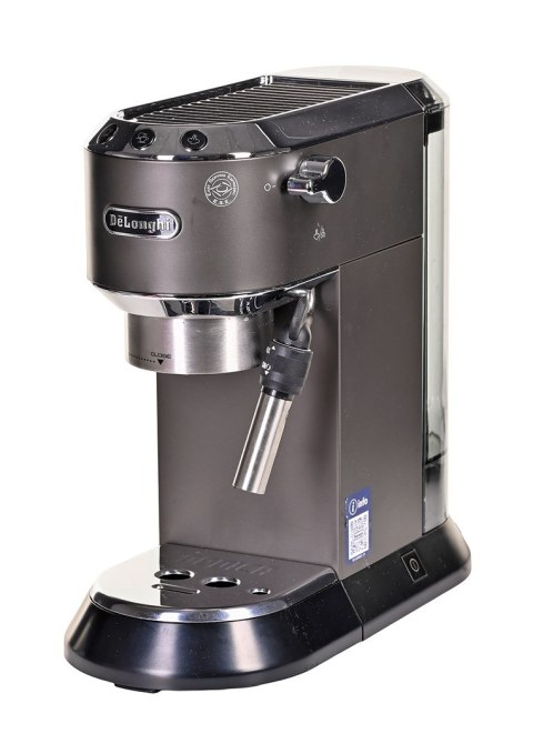 Ekspres ciśnieniowy DeLonghi Dedica Style EC 685.BK (1350W; kolor czarny) (OUTLET)