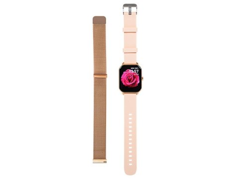 Smartwatch X16 Bluetooth różowy