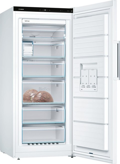 Zamrażarka wolnostojąca BOSCH GSN51AWDV Serie 6 No Frost | klasa D | 289 l | 19,4 kg/24h | 161 cm | FreshSense | SuperMrożenie |