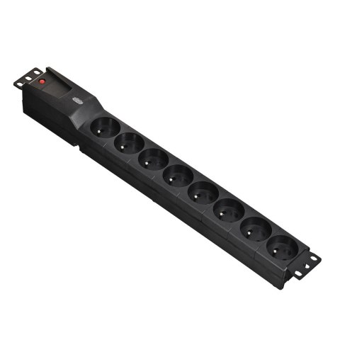 Listwa przeciwprzepięciowa Lestar LZRM 810 BW G-A K.:CZ 1,5M IEC3 (8 x UTE; 1,5m; kolor czarny)
