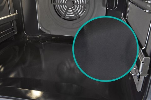 Kuchnia elektryczna GORENJE GECS6B70CLI Retro 60 cm | ExtraSteam | AirFry | FrozenBake | kremowy