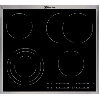 Płyta ceramiczna ELECTROLUX EHF46547XK 45 cm | 3 pola | wskaźnik ciepła resztkowego | timer | czarny