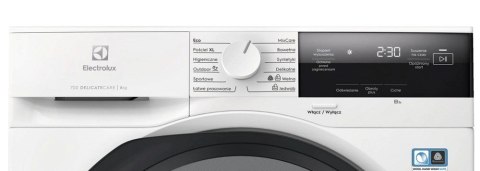 Suszarka ELECTROLUX EW7DX385AP z pompą ciepła, 8kg, klasa E, 66dB, SensiCare, DelicateCare