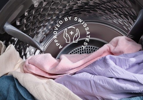 Suszarka ELECTROLUX EW7DX385AP z pompą ciepła, 8kg, klasa E, 66dB, SensiCare, DelicateCare