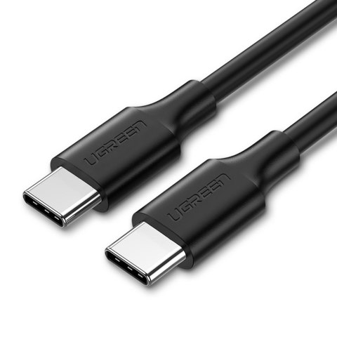 Kabel przewód USB-C do ładowania i transferu danych 3A 0.5m czarny