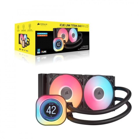 Chłodzenie procesora iCUE LINK TITAN 240 RX RGB AIO 240mm