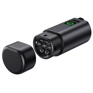 Adapter V2L Type 2 - Schuko 3500W z wyświetlaczem mocy do aut elektrycznych HURTEL