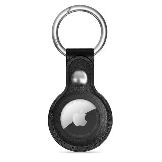 Etui brelok na lokalizator Apple AirTag 1 / 2 NaturalFit - czarny Tech-Protect