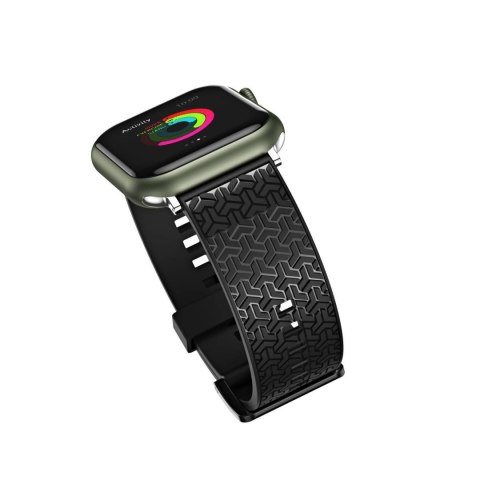 Pasek bransoleta do zegarka Apple Watch 38 / 40 / 41 mm - czarny