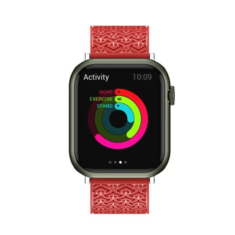 Pasek bransoleta do zegarka Apple Watch 38 / 40 / 41 mm - czerwony