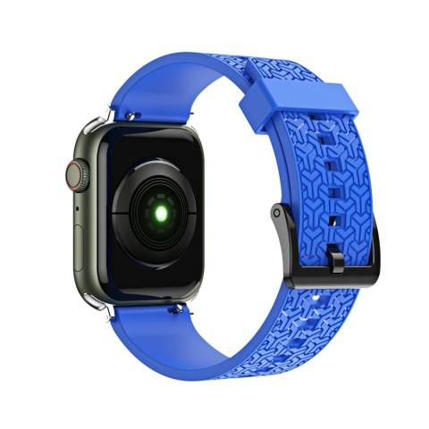 Pasek bransoleta do zegarka Apple Watch 38 / 40 / 41 mm - niebieski