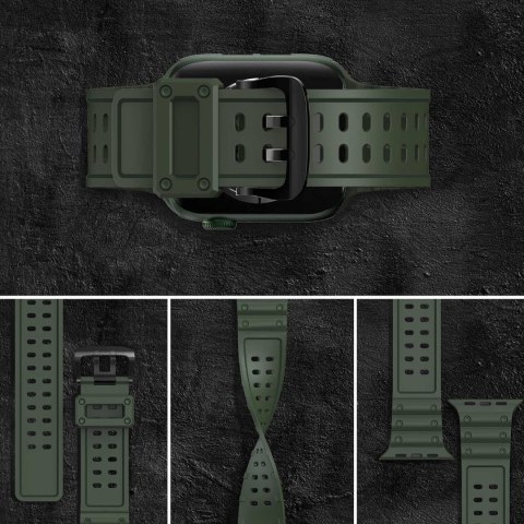 Pasek elastyczny do Apple Watch 38 / 40 / 41 mm - zielony