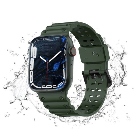 Pasek elastyczny do Apple Watch 38 / 40 / 41 mm - zielony