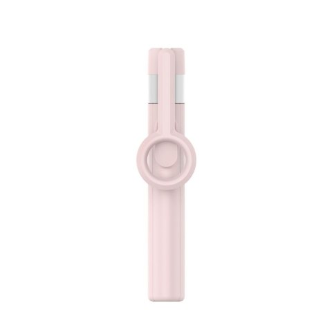 Selfie stick kijek tripod do zdjęć Bluetooth - różowo szary Tech-Protect