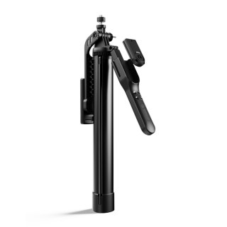 Selfie stick tripod 1/4'' na telefon kamerę aparat Bluetooth - czarny