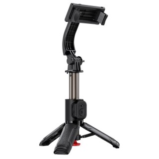 Selfie stick z automatycznym statywem i pilotem Bluetooth 63 cm - czarny ACEFAST