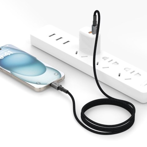 Kabel przewód USB-C UltraBoost DNA PD 60W 3A 100 cm - szary Tech-Protect