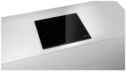 Płyta ceramiczna Bosch PKF631FP3E Serie 4 60 cm | 4 pola | PowerBoost | timer | czarny | bezramkowa