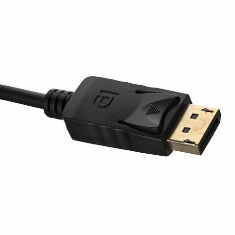 SAVIO KABEL DISPLAY PORT DO VGA 1.8M CL-203