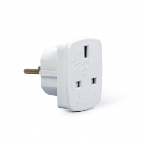 Adapter zasilania ANG/PL (Wtyk PL/Gniazdo ANG)