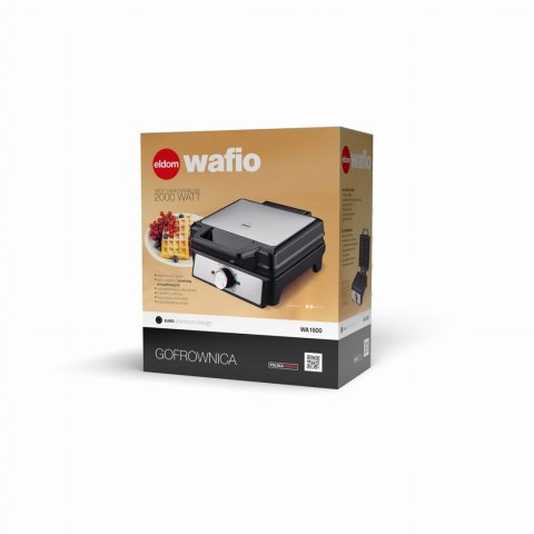 ELDOM GOFROWNICA WA1600 WAFLO 1600 W TERMOSTAT