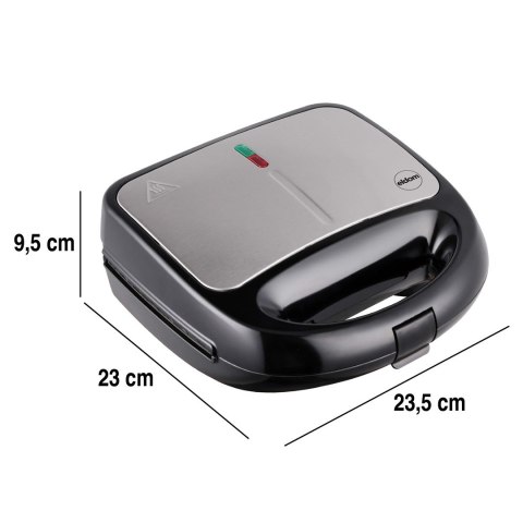 ELDOM OPIEKACZ WIELOFUNKCYJNY 5 IN 1 ST250 850W WYMIENNE PŁYTY: SANDWICH, GRILL, GOFRY, ORZESZKI, MINI PĄCZKI