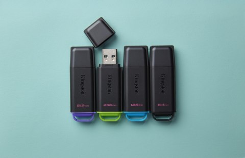 KINGSTON 128GB Portable USB 3.2 Gen 1 DataTraveler Exodia Black/Blue