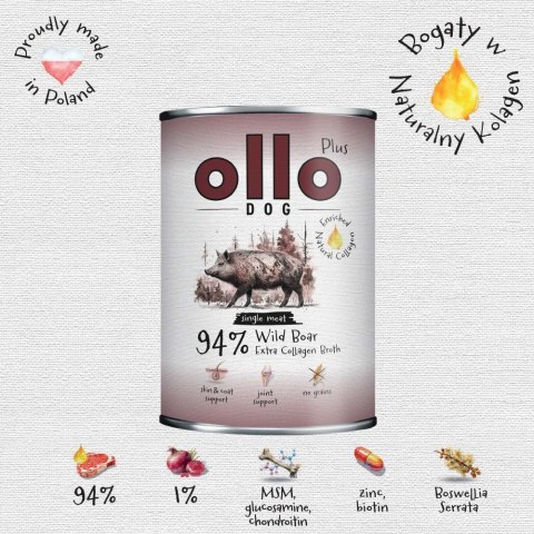 Ollo Plus Kolagen Dzik 800g