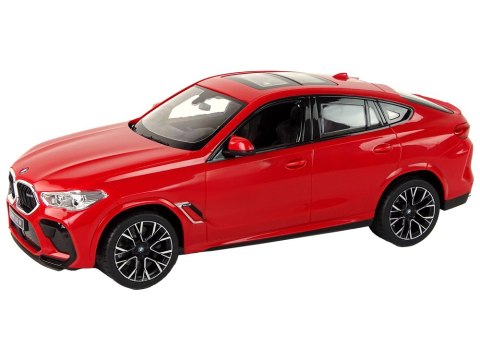 Auto Samochód Zdalnie Sterowany RC BMW X6 Rastar Pilot Czerwone 1:14