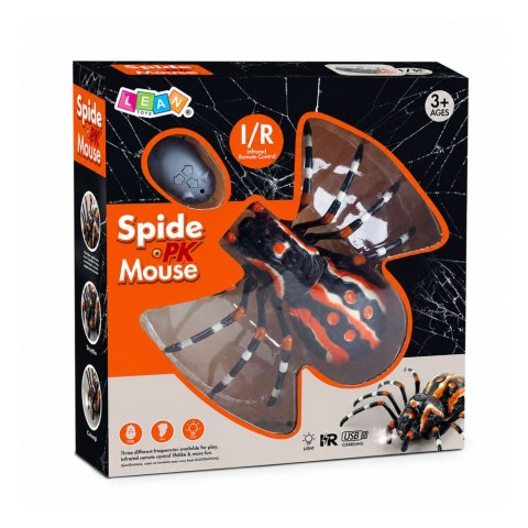 Zdalnie Sterowany Pająk Tarantula Podczerwień Czarny R/C ST