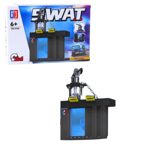 Klocki Konstrukcyjne Pojazdy Środki Transportu SWAT 2w1 92-117 el.