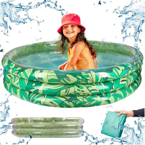 Basen dmuchany dla dzieci dziecka basenik ogrodowy do ogrodu duży XL 150cm Kik Sp. z o. o. Sp. k.
