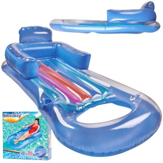 Materac dmuchany fotel BESTWAY 43028 niebieski Kik Sp. z o. o. Sp. k.