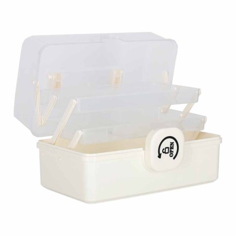 Organizer na leki pojemnik pudełko kasetka apteczka duży XL na zamek skrzynka 29x19x15,5 cm Kik Sp. z o. o. Sp. k.