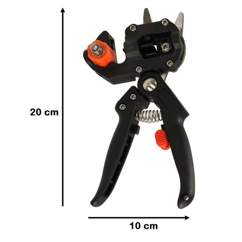 Sekator do szczepienia drzew krzewów winogron okulizacji nożyce nożyczki ostrza x3 Kik Sp. z o. o. Sp. k.