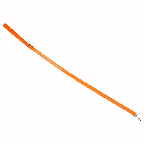 Smycz dla psa kota świecąca spacer jesień zima noc LED 1,2 m pomarańczowa Kik Sp. z o. o. Sp. k.