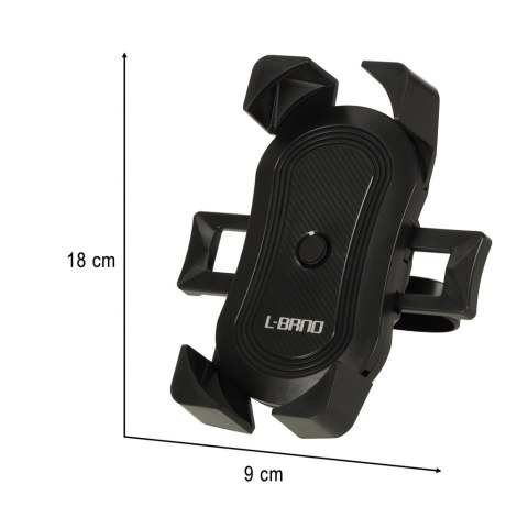 Uchwyt rowerowy na telefon do roweru motocyklowy hulajnogi wózka C51 solidny mocny Kik Sp. z o. o. Sp. k.