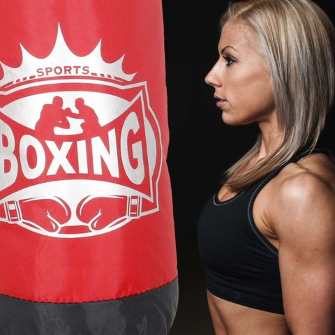 Worek bokserski i rękawice zestaw do boksowania Kik Sp. z o. o. Sp. k.