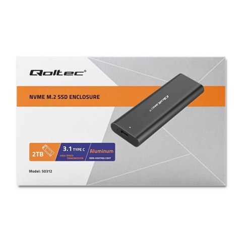 Obudowa | kieszeń do dysków M.2 SSD | NVME | PCI-E | USB-C