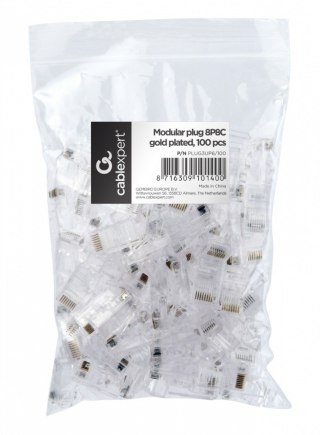 Wtyk sieciowy RJ45 30U 100 sztuk