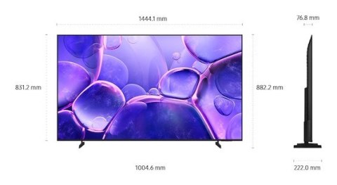 Telewizor Samsung UE43U8092FU LED 43'' 4K Ultra HD Tizen Dolby Digital DVB-T2 Czarny (OUTLET)