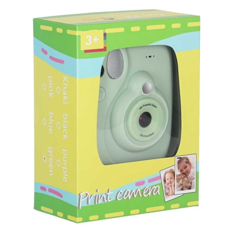 Aparat fotograficzny cyfrowy natychmiastowy 16x wkłady mazaki zielony 8GB