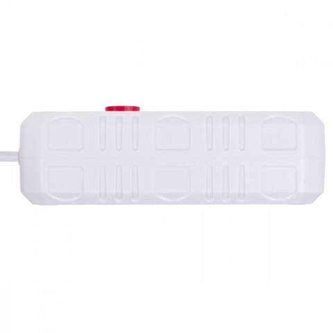 Listwa zasilająca 2 gniazda MCE387 W 3xUSB, 110-240V AC 50/60Hz, 2.1A max 2500W, 1.5m, biała