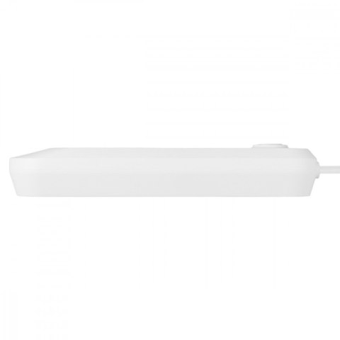 Listwa zasilająca MCE394 W 3 gniazda 3xUSB, 110-240V AC 50/60, 2.1A max 2500W, biała