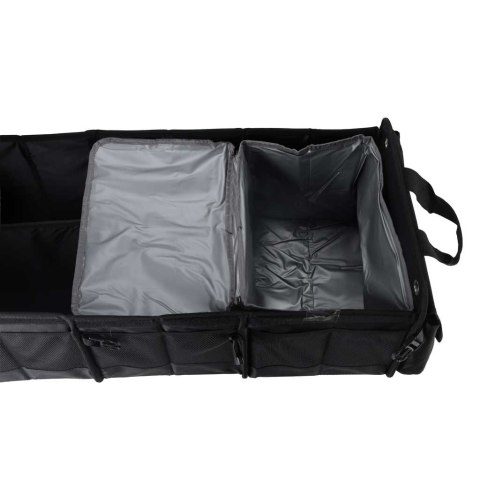 Organizer do bagażnika kufer do samochodu z chłodzeniem 3 komory z torbą termiczną XXL 37x75x32cm